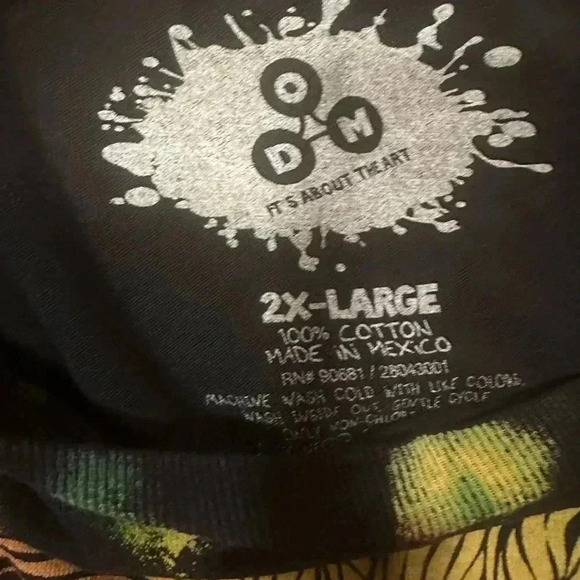 Lion Tye Dye Men XXL T Shirt Oversized - Picture 7 of 7